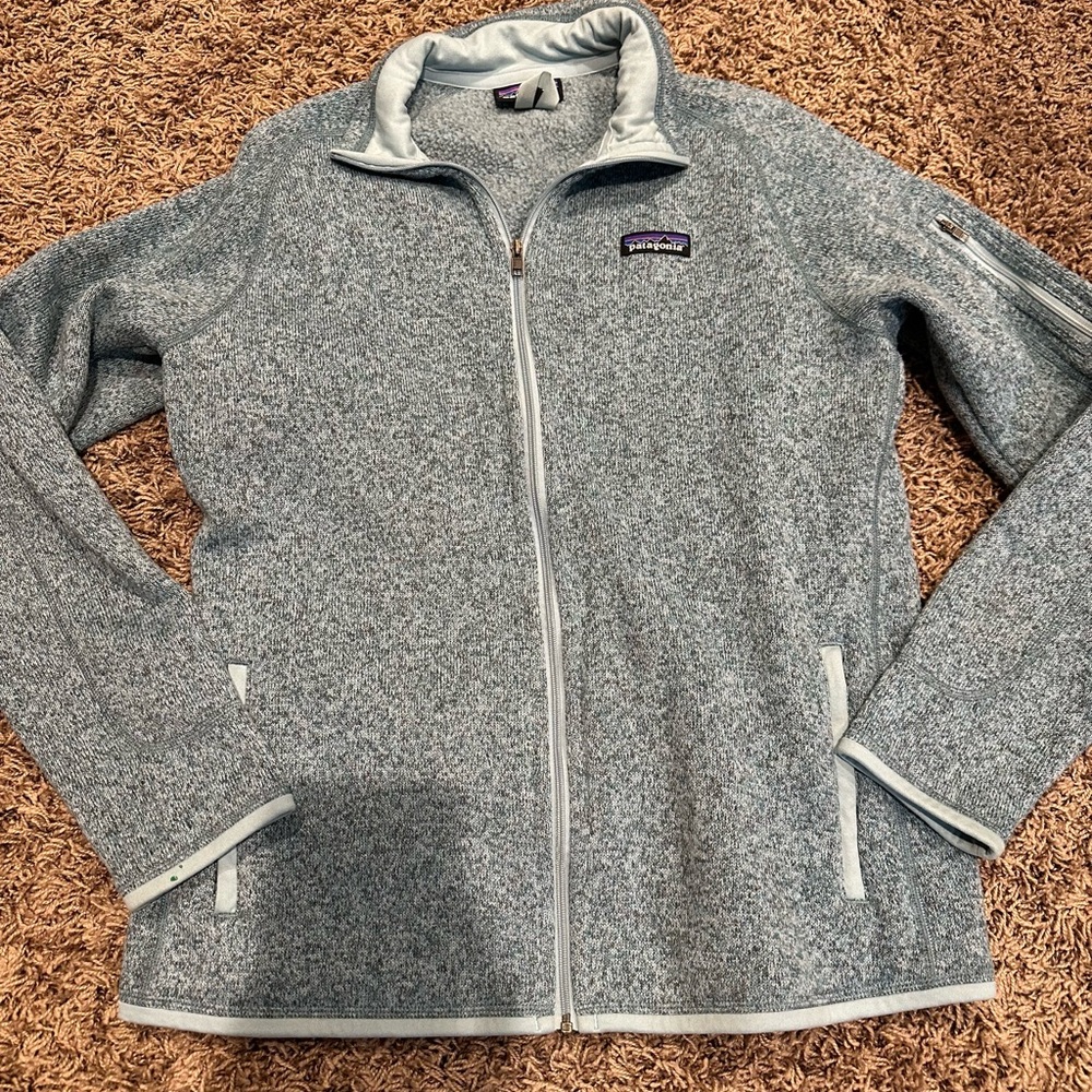 Patagonia Women's Blue Fleece Jacket